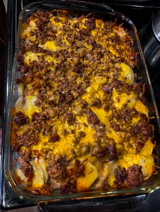 Meat And Potato Casserole